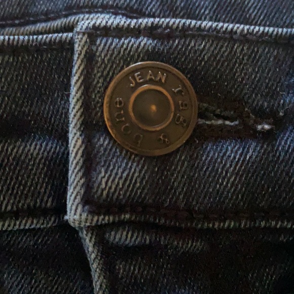 RAG & BONE Denim Skinny Jeans Zip Detail in color Mercer Sz 25 $298 - Picture 9 of 12